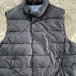 Men's Navy Blue Puffer Vest